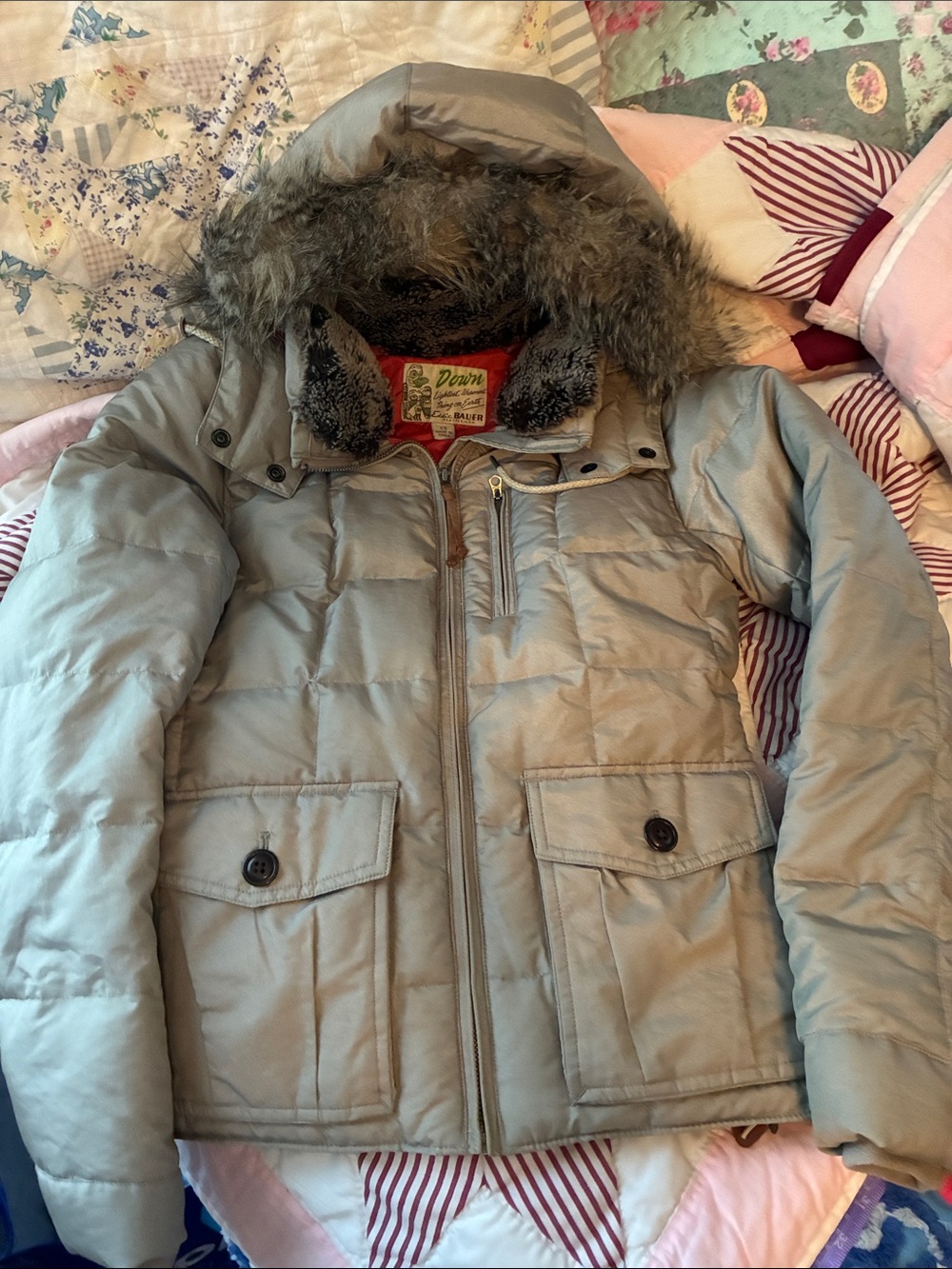 Vintage Eddie Bauer Down Yukon Coat Never Worn Sz XS